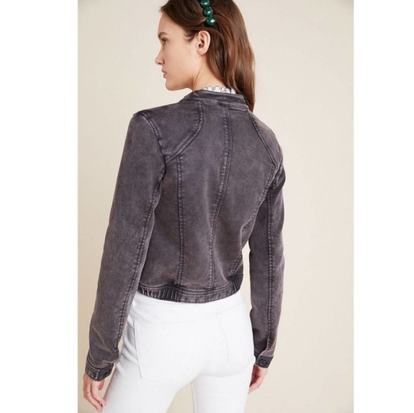 Anthropologie bibiana bomber jacket large - Picture 3 of 13